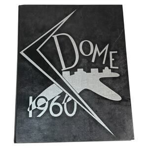 VTG 1960 "The Dome" Culver Stockton College Yearbook Canton, Missouri Hardcover